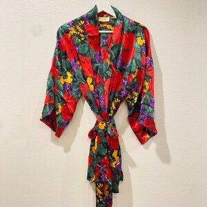 Victoria’s Secret Gold Label Vintage Floral Robe – Size Small